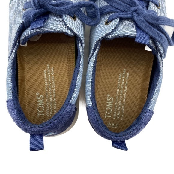TOMS canvas sneakers women’s size 8.5 - Picture 5 of 5